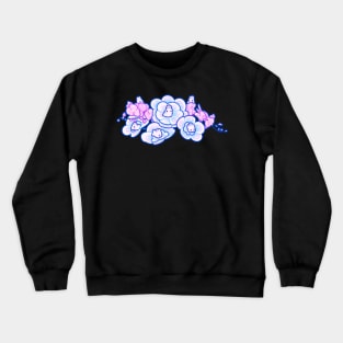 Fantasy Flower Bunnies Crewneck Sweatshirt
